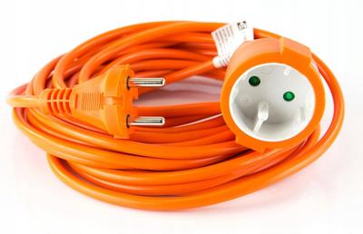 Construction Garden Extension Cord 15m 2x1mm