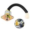 Engine Shut off Solenoid Valve 1503ES‑12A5UC5S Steel Shell DC 24V for Kubota 05 Series