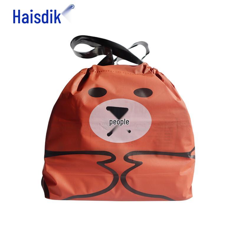 Haisidick HKL-323 Drawstring Takeaway Bag Small 30x20x10cm, 50-pack