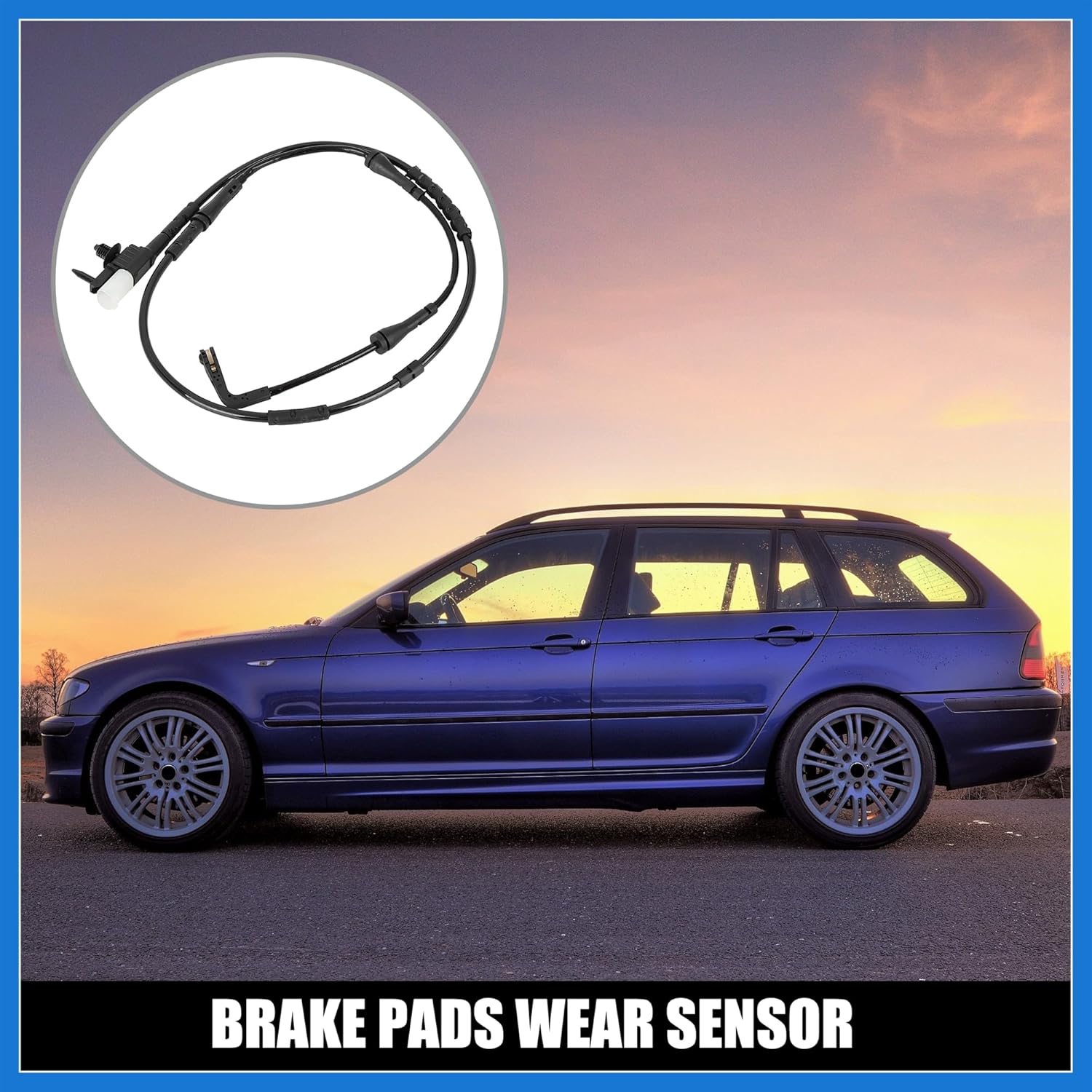 T4A3216 Rear Brake Pad Electronic Wear Sensor Brake Pad Wear Indicators for Jaguar F-Pace 2017-2018 Auto Accessories