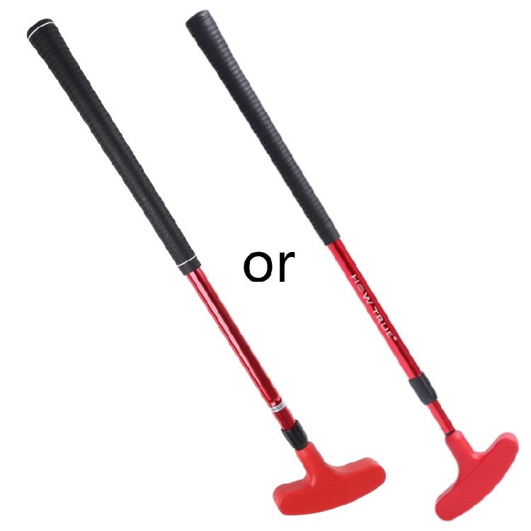 Two Way Retractable Golf Putter Premium Grip Two-Way for Head Right Or Left Hand