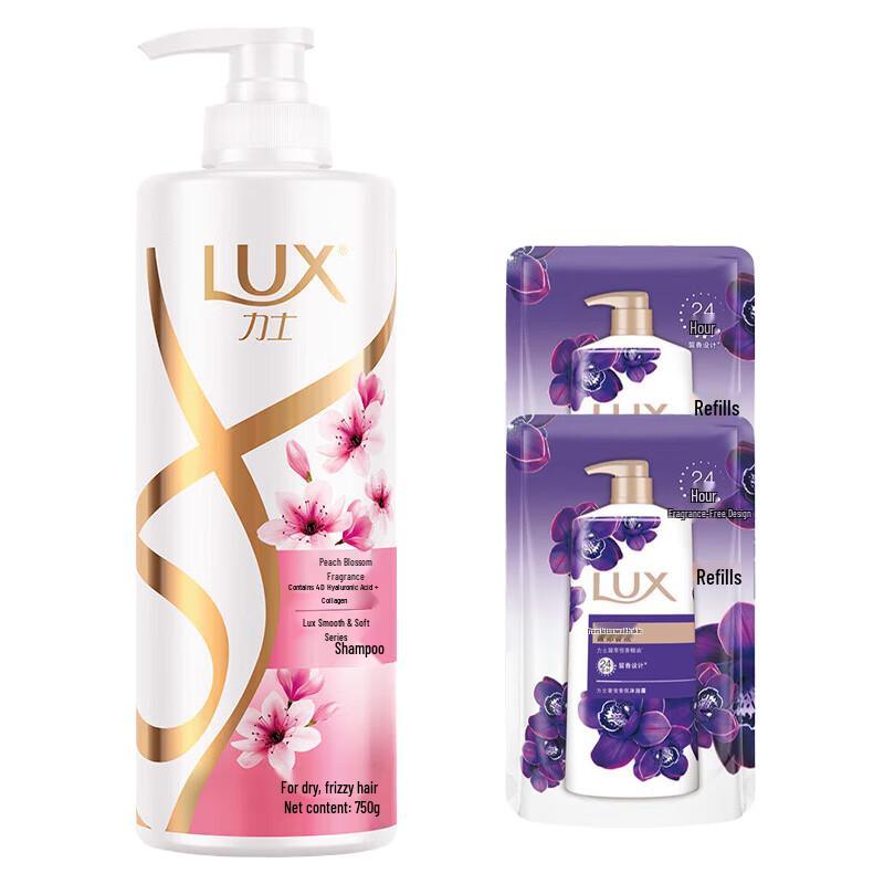 

Lux Peach Blossom Deep Clean Shampoo & Shower Gel Set