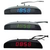 Orologio Elettronico 3-in-1 Visiera Parasole ABS LED Orologio Elettronico per Auto