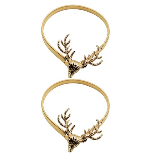 1 Pereche Prindere Perdea cu Arc Metal Sculptat Elan Păun Frunză Pană Decorativ Draperie Suport Perdea de Fereastră Accesorii Perdea