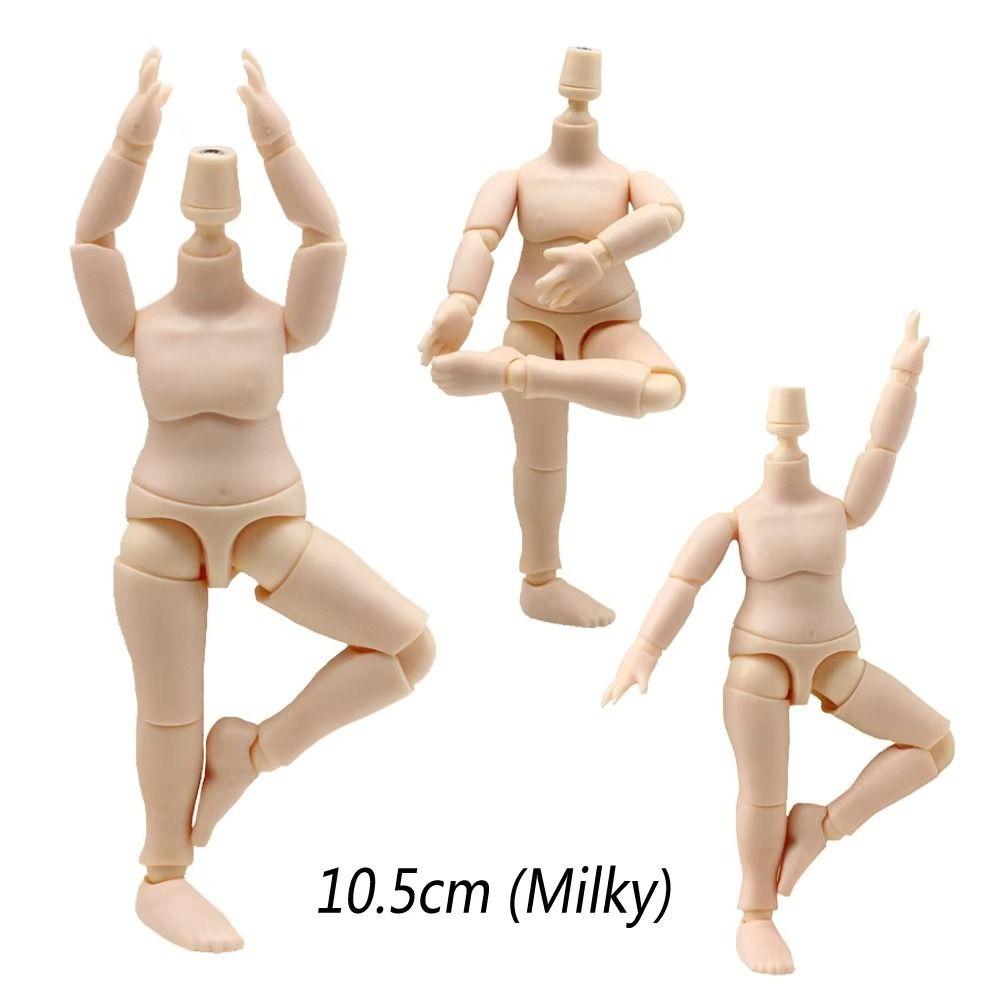 Moveable Joints Doll Model Body Multi-skinned Obitsu Doll Children Gift Ob11 Doll Body  DIY Toy