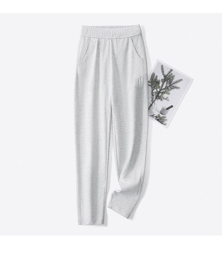 High-Waisted Women's Summer Harem Pants - Loose, Straight-Leg, Nine-Point Casual Trousers