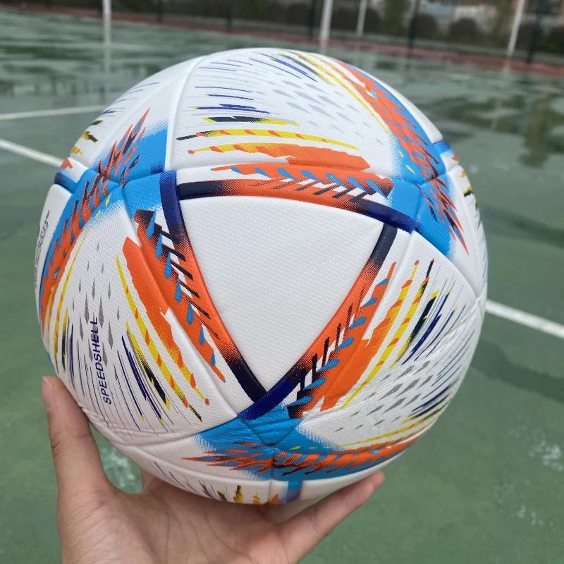 

2014 Матч Футбольный мяч из искусственной кожи Мужской Профессиональный Размер 5 Футбол Детский Спорт на открытом воздухе Тренировочный мяч Высокое качество Футбольные мячи для взрослых