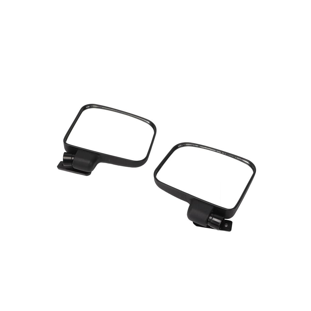 2pcs UTV Rear View Side Mirror Clear View Black Replacement for POLARIS RANGER1000XP 2018