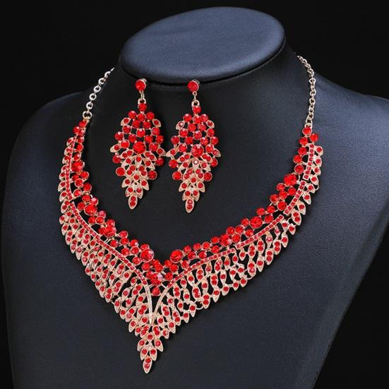 Trendiges Schmuckset, exquisite Verarbeitung, rostfreie Dekoration