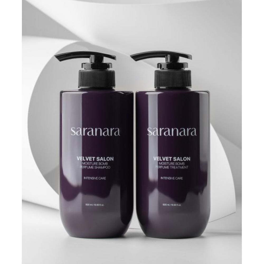 Saranara Velvet Salon Moisture Balm Perfume Moisture Filled Shampoo Treatment treatments