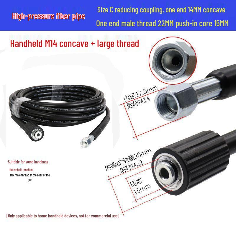High-Pressure Explosion-Proof Hose for Yili & Morgana Home Car Wash Machines