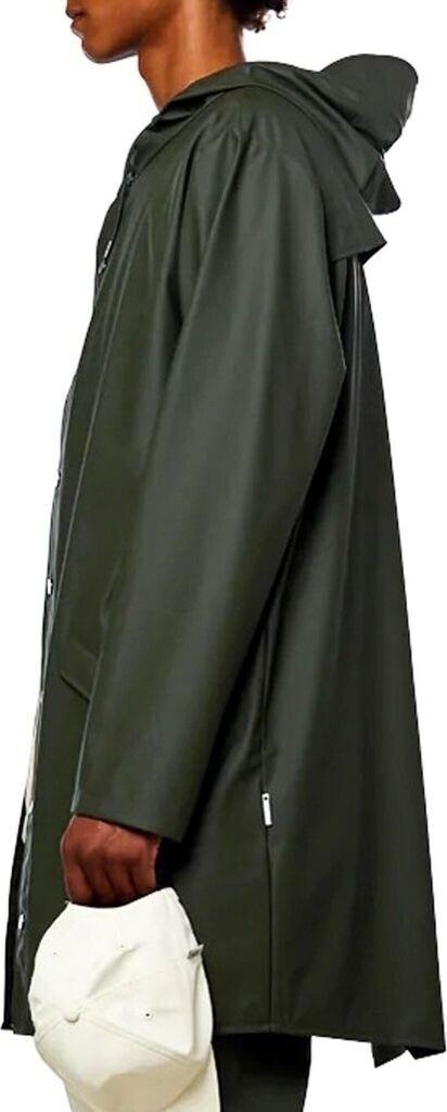 Куртка Rains Unisex Long Jacket (12020) (12020-03) зеленая