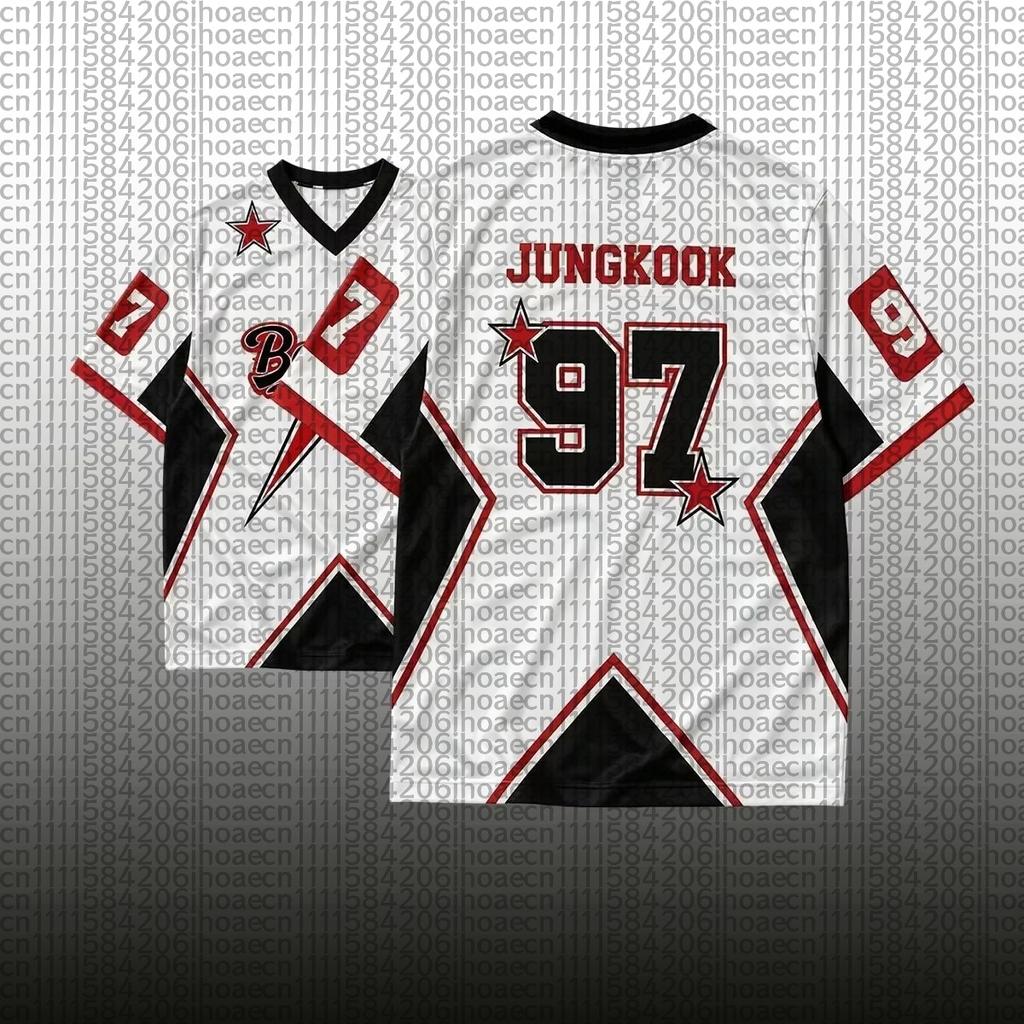 BTS What Is Yourlove Song Arirang World Tour Concert 3D Unisex Jersey, Kpop Y2k Breathable  Adult and Child V-neck Shirt