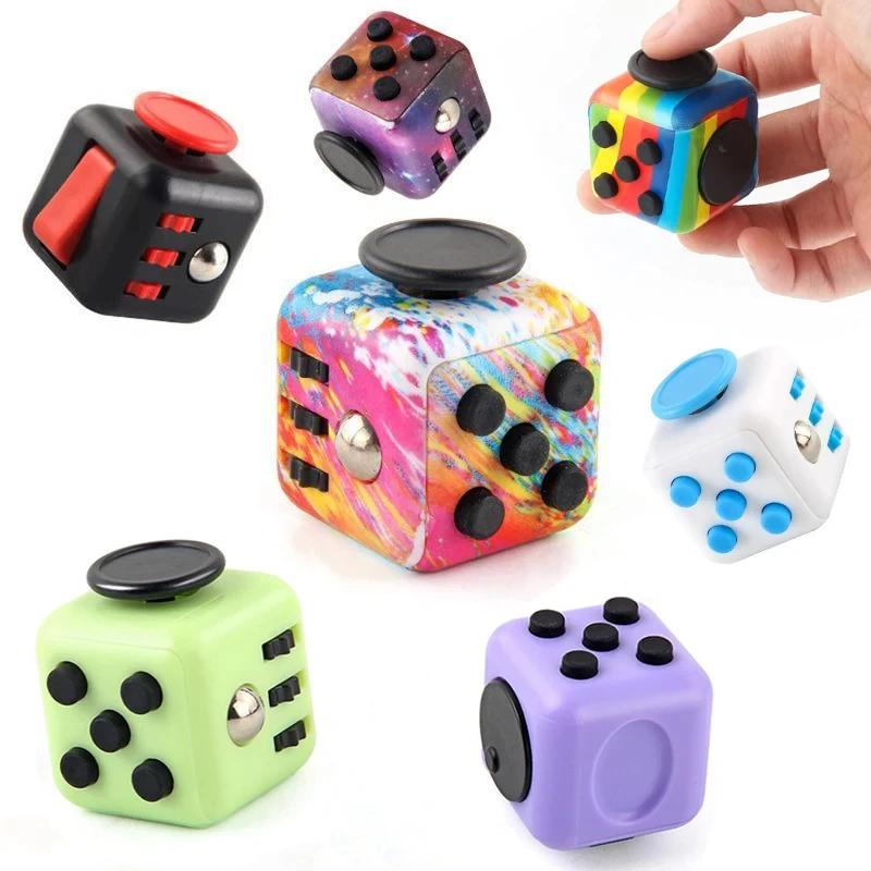Antistress Fidget Compression Sensory New Novelty Magic Dice Toys for Children Adults Stress Relief Fidget Decompression toy