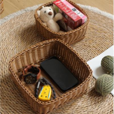 Basket Desktop Storage Organizer Decorative Multifuctional Fruit Durability for Countertop