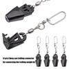 4pcs Downrigger Release Clips Trolling Linker Equipment Downrigger Terminal Fishing Weight Ball Connector Fishing Supply