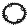 32Celsius34Celsius36Celsius38T BCD 104 Mountain Bike Steel Single Crank Chain   Repair Parts (Black 32T)