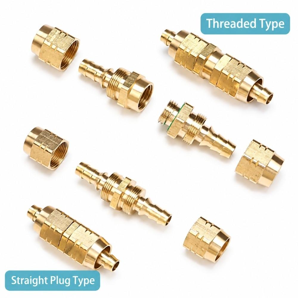 High Pressure Quick Coupling Connector Copper Copper Hose Connector for Dosing Hose Connection