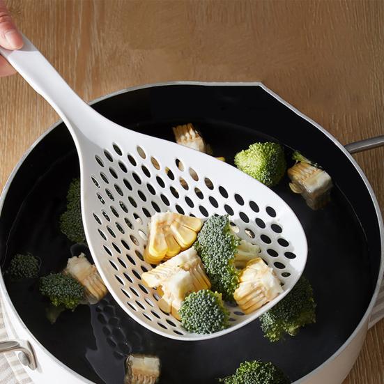 Scoop Colander Multifunctional High-temperature Resistance Quick Leaking Household Slotted Spoon for Kitchen