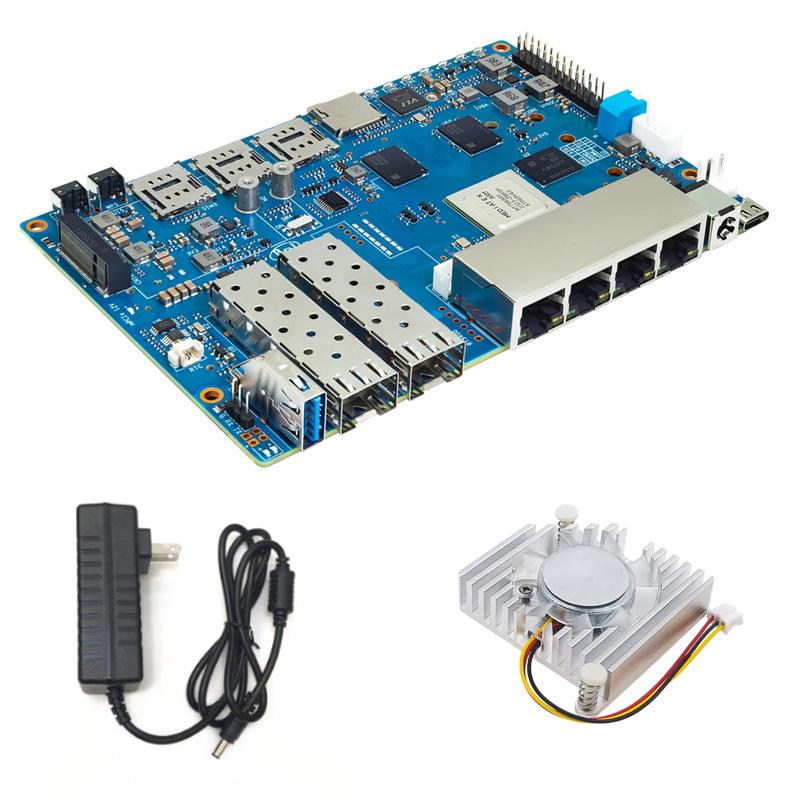Banana Pi R4 Router Board: MediaTek MT7988 Quad-Core, 4GB RAM
