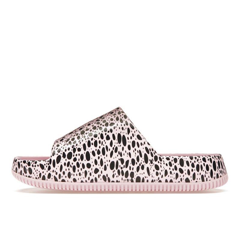 Nike Calm Slide Safari Pink (Womens) Women Sneakers Black HM5072-600