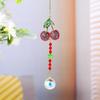 3 Pack Suncatchers Made with Reflective White and Metal Chains for Stable Outdoor or Indoor Hanging Applications