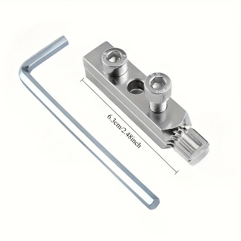 Verbessertes Eckventil-Werkzeug zum Entfernen abgebrochener Schrauben, geeignet für PPR- und PPE-Rohre, Bohr- und Gewindeschneidsatz, Heimwerkerwerkzeug für Klempner