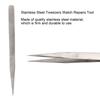 High Hardness Stainless Steel Antimagnetic Tweezers Watch Repairs Tool (#3)