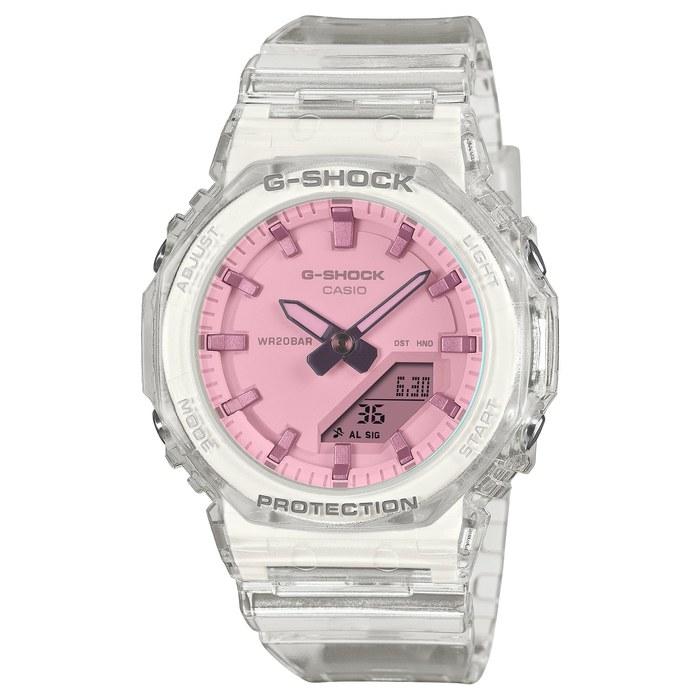 [Casio] G-Shock GMA-P2100SR-7AJF Women s White Skeleton Limited Edition Clear/Pink