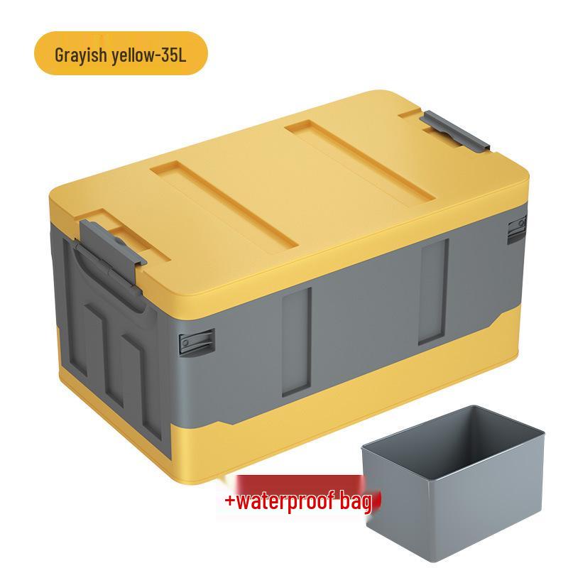 Foldable Car Trunk Organizer & Camping Storage Box