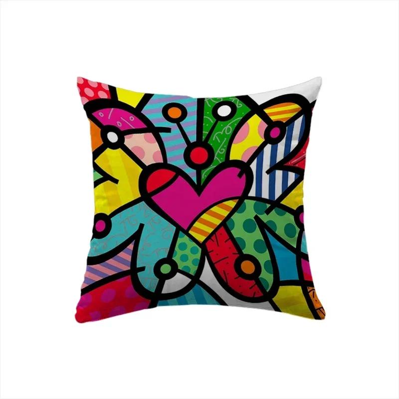 Luksuriøst Sofaputetrekk B-Britto Putetrekk Firkantet Putetrekk Hjemmetekstil Dakimakura Bryllupsgave