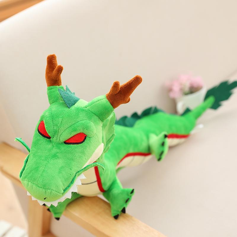 

80/100cm Shenron Dragon Stuffed Anime Plush Toy Plushies Earth Dragon Doll Home Decor Cosplay Props Christmas Gift 80cm