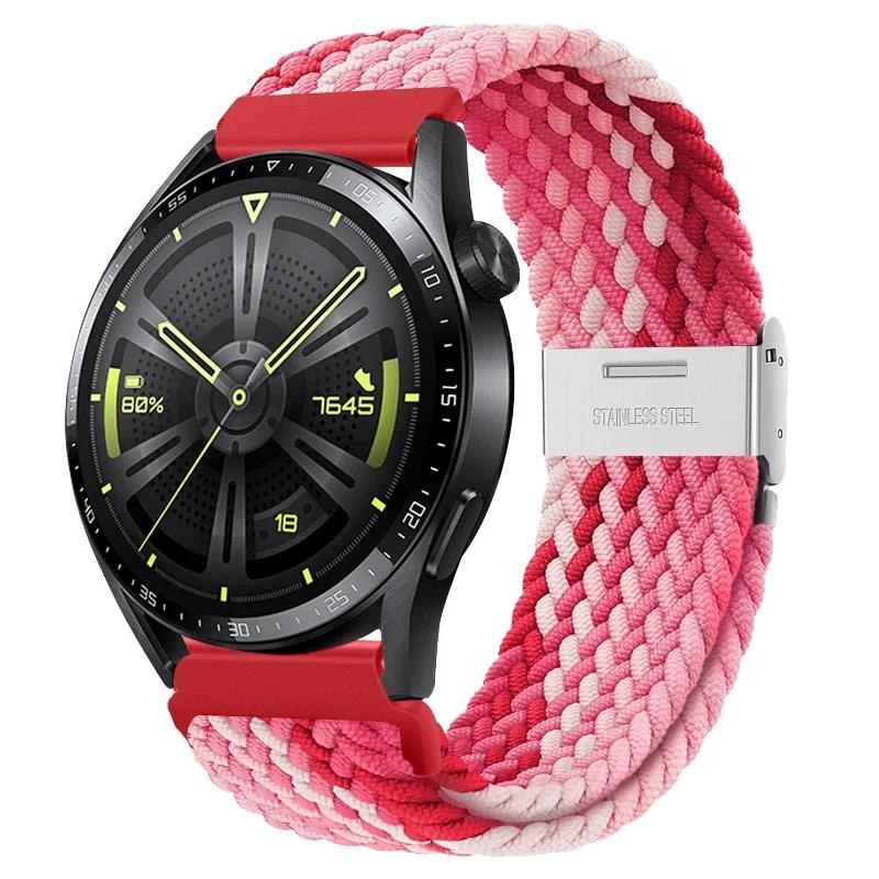 20mm Sport Nylon Strap For Samsung Galaxy Watch 5/6/pro/4/4 Classic/3 46mm/42mm/40mm/44mm Bracelet Active2 Gear S3  22mm Strap