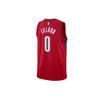 Men's Air Jordan NBA Sports Basketball SW Fan Edition 20 Season Portland Trail Blazers . Lillard No. 0 Red Jersey CV9492-657