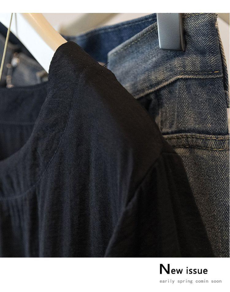 T-shirt da Donna Taglie Forti con Maniche a Tulipano in Seta Ghiacciata - Vestibilità Larga, Modellante, Stampa Estiva