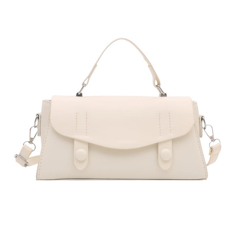 

Retro small bag, new fashionable and versatile messenger bag, exquisite daily feeling, portable small square bag, hand bag. белый