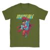 Men's invincible  Omni Man T Shirt  Pure Cotton Tops Funny Short Sleeve Round Neck Tee Shirt Gift Idea T-Shirt