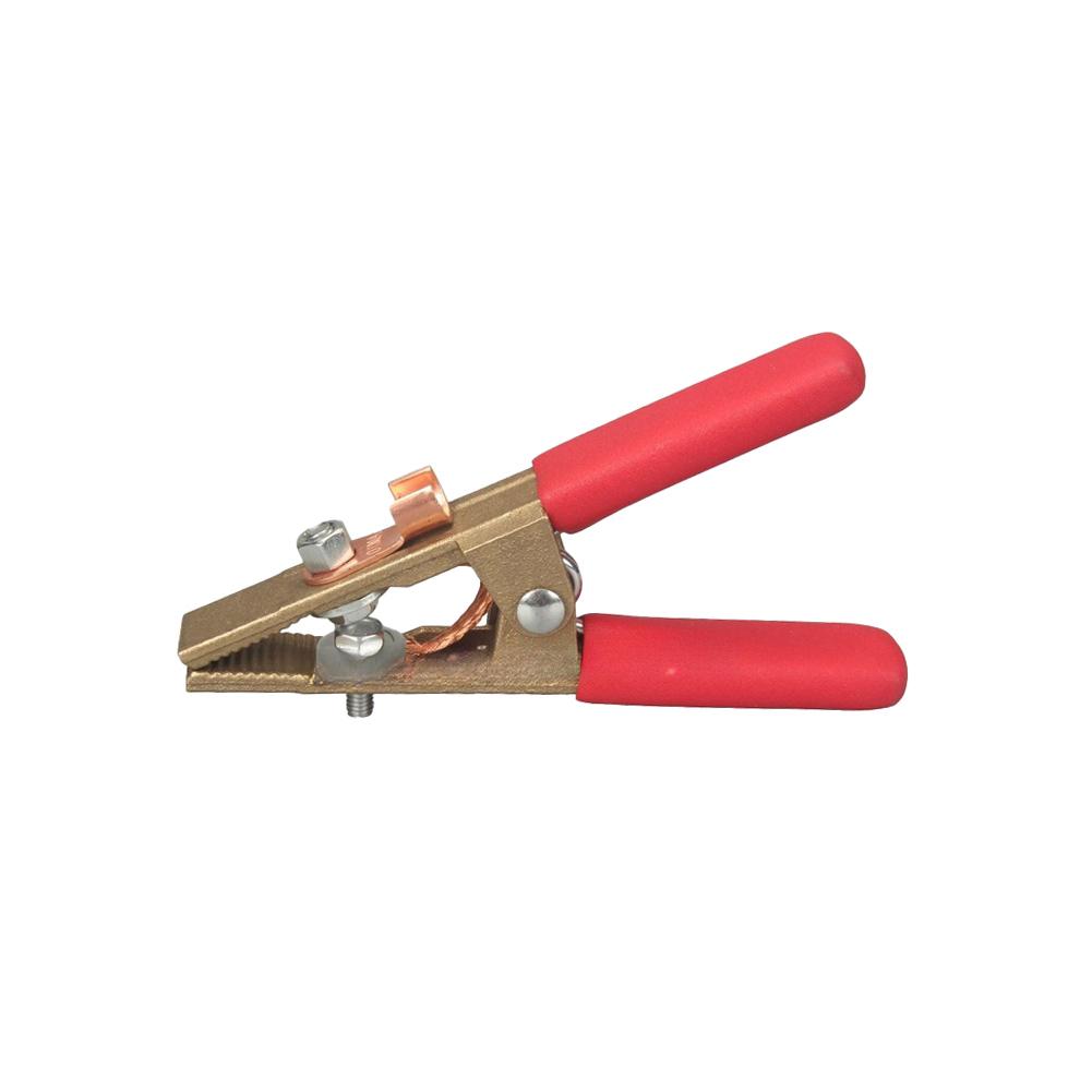 Earth Cable Clamp 300A Conductive Current Rating Brass Body for Shipyard Steel Fabrication and Oil Platform Use