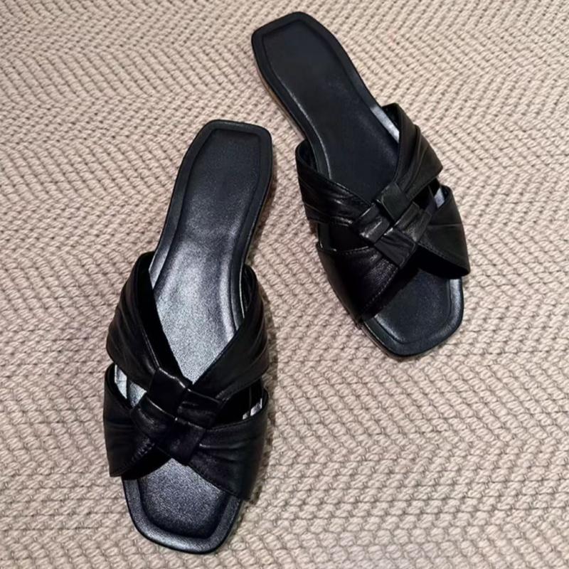 Zomerstijl Slippers Sandalen Schoenen Vrouwen Eenvoudige Dames Slippers Effen Kleur Comfortabele Casual Slippers Slippers