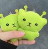 Mini Grüner Alien Katze Plüsch Schlüsselanhänger Flauschiger Anhänger Für Paare Niedliche Cartoon Handtaschen Rucksäcke Schlüsselanhänger Dekoration Geschenke