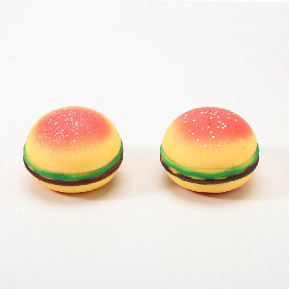 Needoh Popular Funny Simulation Hamburgers Slow Rising Toy Accessory Stress Easing Toys Decompression Squeezing Office Gift