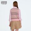 Teenie Weenie Damen Retro Fair Isle Streifen Strickweste