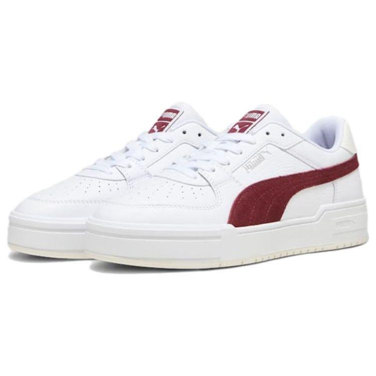 Puma CA Pro Suede White Astro Red Unisex Sneakers 387327-06