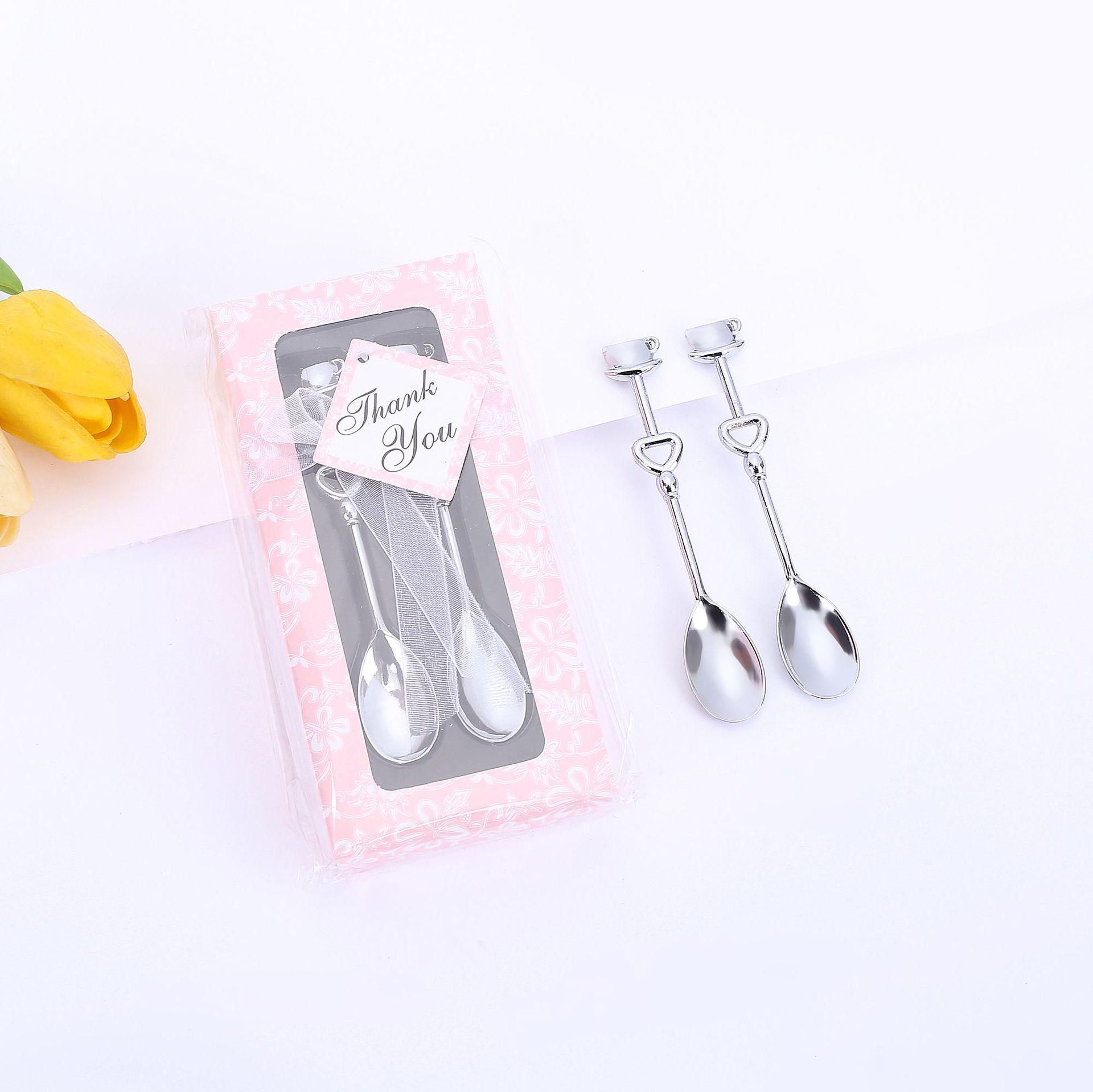 

Elegant Couple s Coffee Stirring Spoon - Perfect Wedding or Valentine s Day Gift
