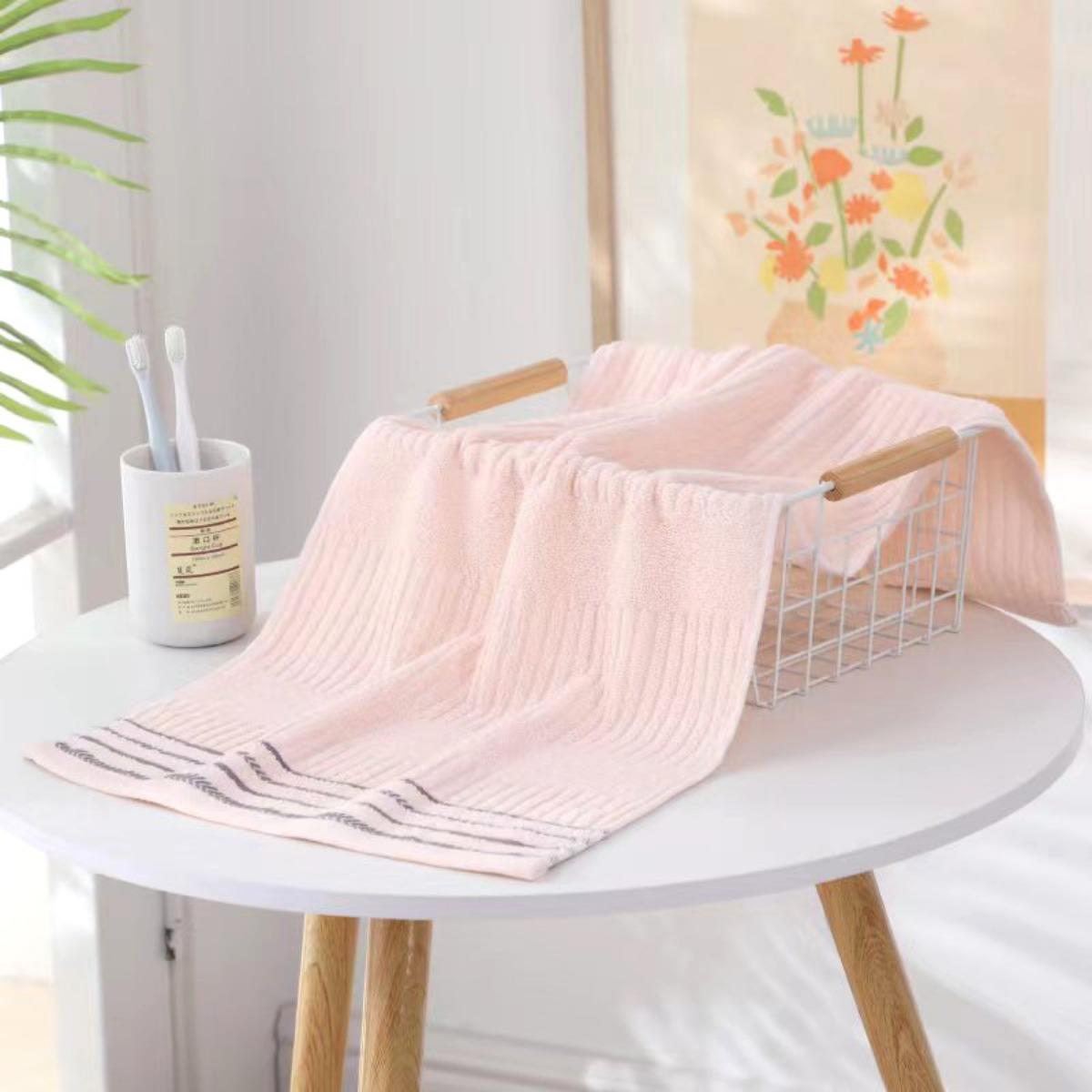 

Полотенце, Утолщенное, Хлопковое полотенце, Взрослое, Бытовое, Полотенце для лица, Полотенце для душа, Унисекс, Полотенце для лица 33*72cm розовый