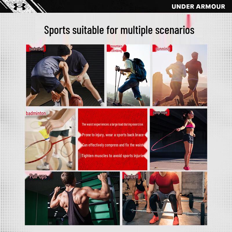 Under Armour Fitness Lumbar Support Waist Belt