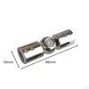 Corner Connector for Curtain Rods, Adjustable Angle, Universal Connection Bathroom Glass Doors,