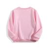 European sizes Crewneck Sweatshirt Black Burger Print for Kids Casual Wear
