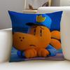Funny DDog ManS Cushion Cover Breathable and skinfriendly linen pillowcase square removable and washable cushion