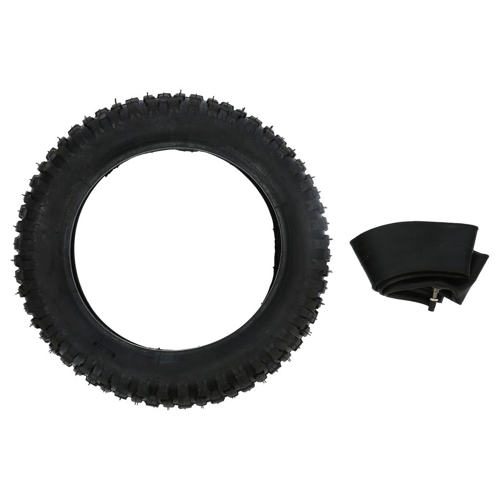 3.00‑12 (80 100‑12) Tire Inner Tube Combo Set for Knobby Pit Motocross Dirt Bike Off Road
